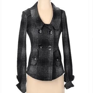 Three Stones Plaid Jacket Size XS